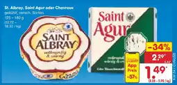 Netto Marken-Discount St. Albray, Saint Agur oder Chavroux Angebot