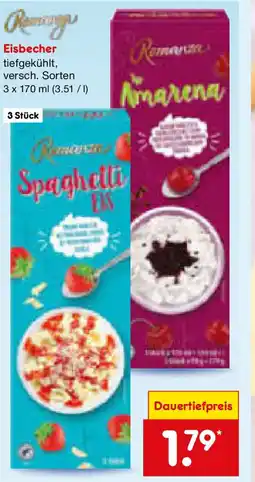 Netto Marken-Discount Eisbecher Angebot