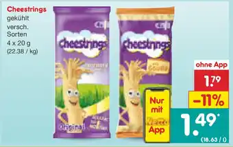 Netto Marken-Discount Cheestrings Angebot
