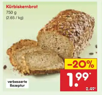 Netto Marken-Discount Kürbiskernbrot Angebot