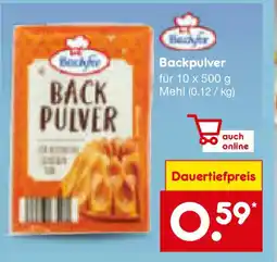 Netto Marken-Discount Backpulver Angebot