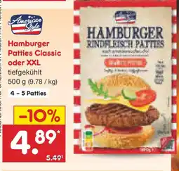 Netto Marken-Discount Hamburger Patties Classic oder XXL Angebot