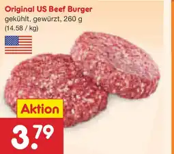 Netto Marken-Discount Original US Beef Burger Angebot