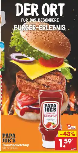 Netto Marken-Discount PAPA JOE'S Angebot