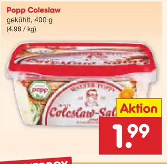 Netto Marken-Discount Popp Coleslaw Angebot
