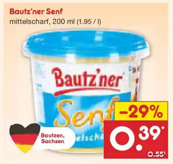 Netto Marken-Discount Bautz'ner Senf Angebot
