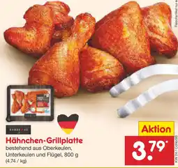 Netto Marken-Discount Hähnchen-Grillplatte Angebot