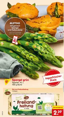 Netto Marken-Discount Spargel grün Angebot