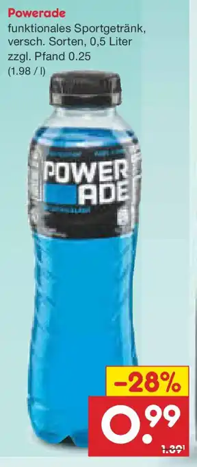 Netto Marken-Discount Powerade Angebot