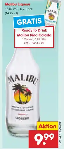 Netto Marken-Discount Malibu Liqueur Angebot
