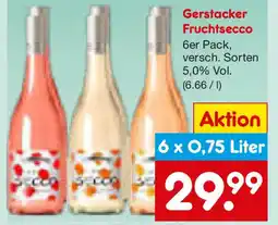Netto Marken-Discount Gerstacker Fruchtsecco Angebot