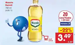 Netto Marken-Discount Mazola Keimöl Angebot
