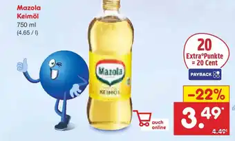 Netto Marken-Discount Mazola Keimöl Angebot