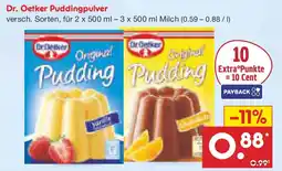 Netto Marken-Discount Dr. Oetker Puddingpulver Angebot