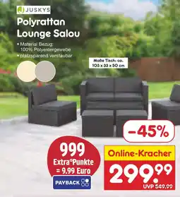 Netto Marken-Discount Polyrattan Lounge Salou Angebot