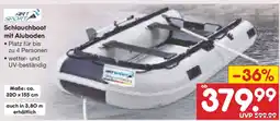 Netto Marken-Discount Schlauchboot mit Aluboden Angebot