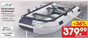 Netto Marken-Discount Schlauchboot mit Aluboden Angebot