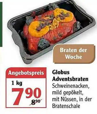 Globus Globus Adventsbraten Angebot