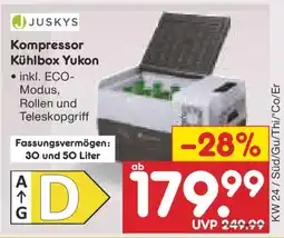 Netto Marken-Discount Kompressor Kühlbox Yukon Angebot