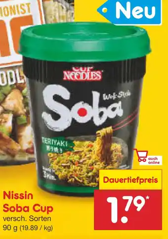 Netto Marken-Discount Nissin Soba Cup Angebot
