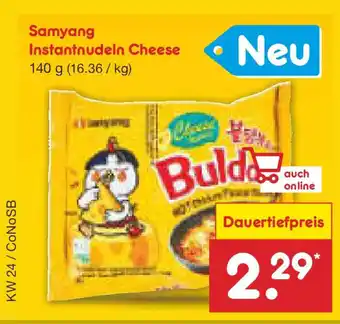 Netto Marken-Discount Samyang Instantnudeln Cheese Angebot