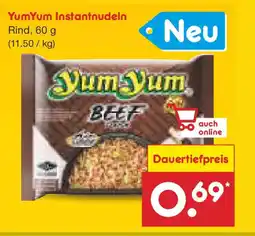 Netto Marken-Discount YumYum Instantnudeln Angebot