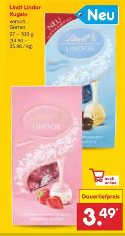 Netto Marken-Discount Lindt Lindor Kugeln Angebot