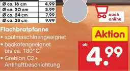 Netto Marken-Discount Flachbratpfanne Angebot
