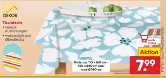 Netto Marken-Discount Tischdecke Angebot