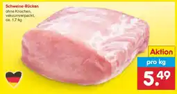Netto Marken-Discount Schweine-Rücken Angebot