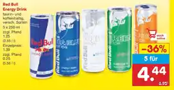 Netto Marken-Discount Red Bull Energy Drink Angebot