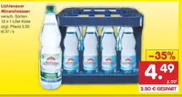 Netto Marken-Discount Lichtenauer Mineralwasser Angebot