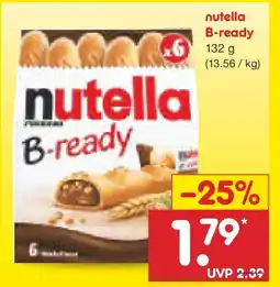 Netto Marken-Discount nutella B-ready Angebot