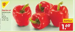 Netto Marken-Discount Paprika rot Angebot