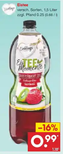 Netto Marken-Discount Eistee Angebot