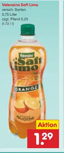 Netto Marken-Discount Valensina Saft Limo Angebot