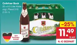 Netto Marken-Discount Colbitzer Bock Angebot