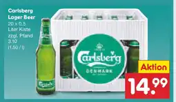 Netto Marken-Discount Carlsberg Lager Beer Angebot