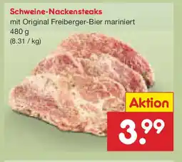 Netto Marken-Discount Schweine-Nackensteaks Angebot