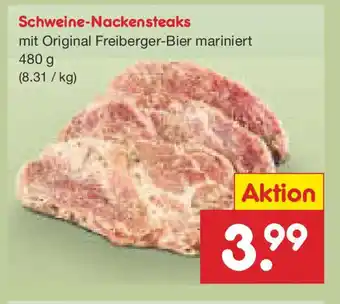 Netto Marken-Discount Schweine-Nackensteaks Angebot