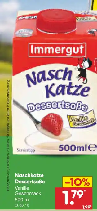 Netto Marken-Discount Naschkatze Dessertsoẞe Angebot