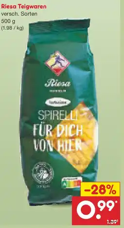 Netto Marken-Discount Riesa Teigwaren Angebot