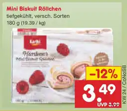 Netto Marken-Discount Mini Biskuit Röllchen Angebot