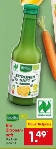 Netto Marken-Discount Blo Zitronen- saft Angebot