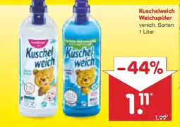 Netto Marken-Discount Kuschelweich Weichspüler Angebot