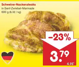 Netto Marken-Discount Schweine-Nackensteaks Angebot