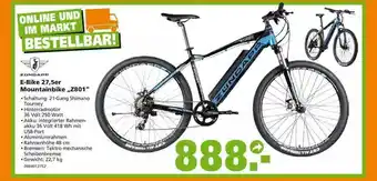 Globus Baumarkt Zündapp E-bike 27.5er Mountainbike „z801“ Angebot