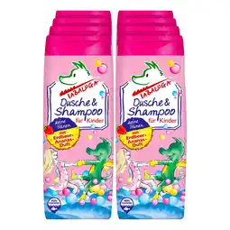 Netto Marken-Discount Tabaluga Kinder Shampoo & Dusche rosa 300 ml, 8er Pack Angebot