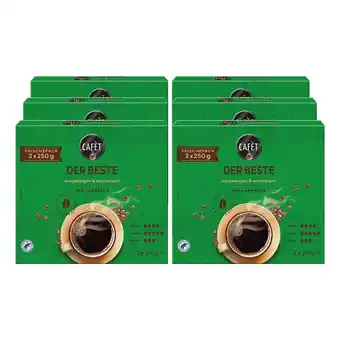 Netto Marken-Discount Cafet Der Beste 2x250 g, 6er Pack Angebot