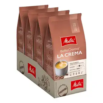 Netto Marken-Discount Melitta Bella Crema La Crema ganze Bohne 1000 g, 4er Pack Angebot